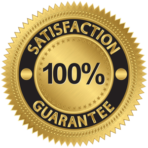 Our flood cleanup services are 100% satisfaction guaranteed